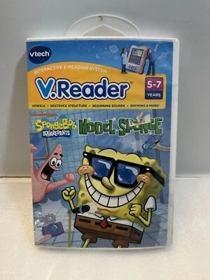 VTech V Reader Software Nickelodeon's SpongeBob SquarePants Model Sponge Sealed - Image 1 of 4