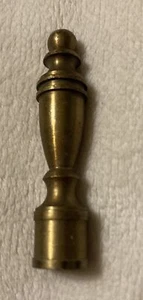 2 3/8" Messing Lampenschirm Harfe Endstück - Messing unvollendet - Bild 1 von 2