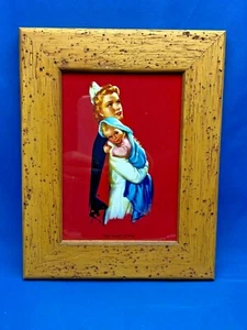 FRAMED NURSE PRINT ''THE WAR NURSE'' 1940c - Picture 1 of 4