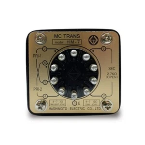 A Pair of Hashimoto HM-7 MC Cartridge Step up input Transformer. (Sansui) JP - Picture 1 of 3
