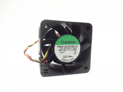 Sunon PMD1204PQB1-A Cooling Fan DC12V 4W 3Pin Case CPU Heat Fans 40*40*28mm - Image 1 of 2