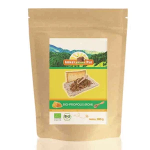 Bio Propolis roh von ImkerPur, 200 g, antibakteriell, rückstandsfrei - Bild 1 von 4