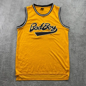 Biggie Smalls Notorious B.I.G. Bad Boy #72 Juicy Video Jersey XL Yellow Y2k Rap - Bild 1 von 9