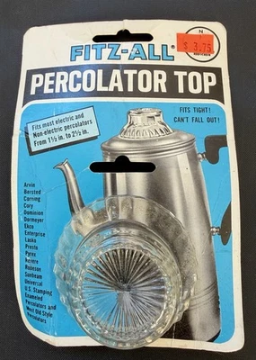 Tapa percoladora Fitz 1980 vintage todo repuesto (1,5”-2,5”) modelo 246  Foto 1 de 2