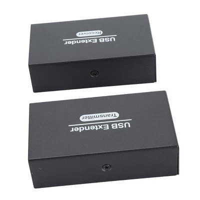 USB Extender 262ft Over Single Ethernet Cat5e 6 7 USB RJ45 LAN Extender With 4 - Bild 1 von 4