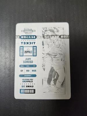 2022-23 Panini Contenders Optic Paul George Printing Plate 1/1 1 of 1 - Image 1 of 4