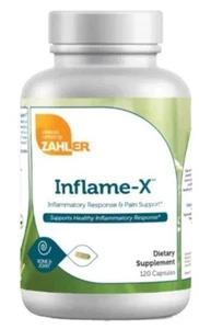 Zahler Inflame-X, Turmeric and More Healthy Inflammation Response (120 Capsules) - Picture 1 of 8