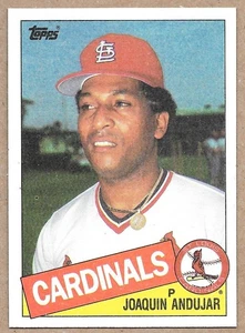 1985 Topps #655 Joaquin Andujar St. Louis Cardinals - Picture 1 of 2