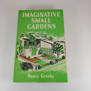 Fantasievolle kleine Gärten von Nancy Grasby 1963 Hearthside Press Illustration HCDJ BCE - Bild 1 von 14