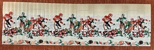 Vintage Dennison Decorated Crepe Paper Flameproof Football Leather Heads 1930s C - Picture 1 of 18