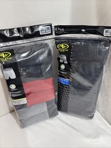 2x6 Pack Athletic Works Herren 3XL Boxershorts Performance 6" Schrittlänge Unterwäsche - Bild 1 von 6