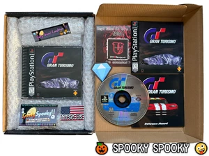 Gran Turismo PS1 - NTSC-U/C USA VGC CIB with Reg - Natural Disc - Tracked - Picture 1 of 15