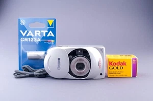 Canon Prima Super 90 Wide 35mm Point & Shoot Film Camera - Picture 1 of 11