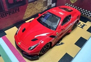 Bburago 1:64 Ferrari F12 TDF Diecast Metal Model Boy Toy Car Red New in Box - Picture 1 of 6