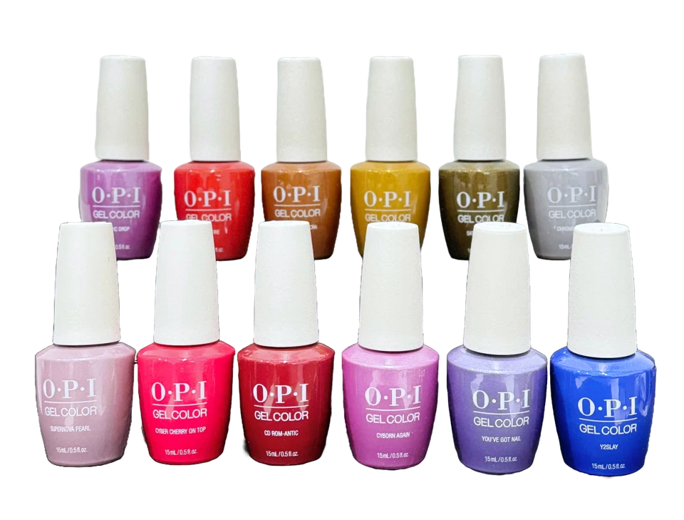 OPI Metallic Mega Mix Fall 2024 GelColor Gel Polish 0,5 oz - NOVO - ESCOLHA A COR - Imagem 1 de 1