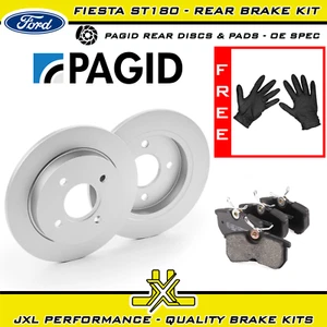 Ford Fiesta ST Mk7 ST180 1.6 EcoBoost Rear Brake Pad & Disc Kit - Pagid OE Spec - Picture 1 of 1