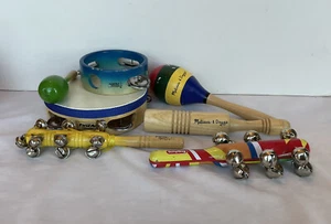 Lot Of 7 Musical Instruments - First Act Discovery - Melissa & Doug - Schylling - Picture 1 of 10