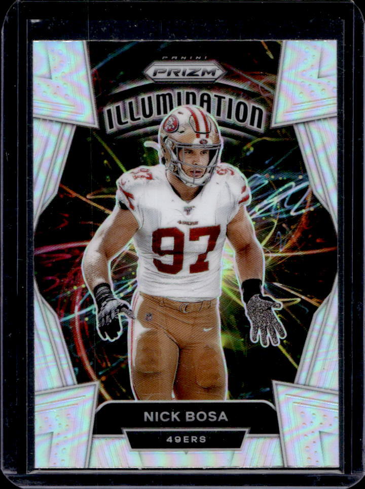 2020 Prizm Nick Bosa Illumination Silver Prizm #38 49ers