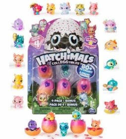 Hatchimals CollEGGtibles SEASON "FOUR" 4-PACK - GLOW IN DARK
