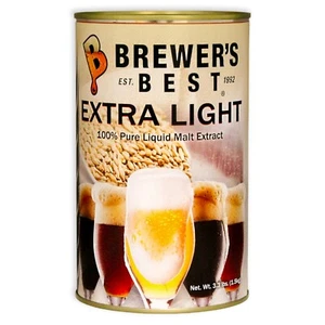 Extracto de malta extra ligero Brewer's Best, 3,3 libras - Imagen 1 de 1