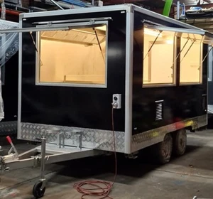 Food Pizza Trailer 390x220x210CM(LxWxH) New never been use many accessories - Picture 1 of 12