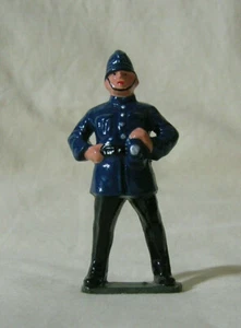 English Bobby policeman, G Scale or #1 gauge train layout figure, Reproduction - Picture 1 of 2