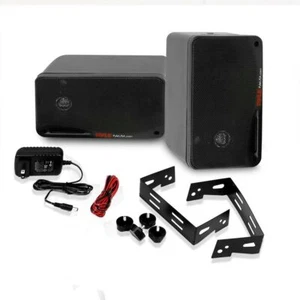 Pyle Wireless Bluetooth Outdoor Patio Speakers System Indoor Wall Ceiling Mount - Picture 1 of 19