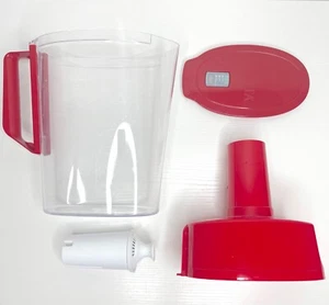 Brita Water Filtration Pitcher Space Saver 6 Cups Red 0B11/OB03 - Picture 1 of 5