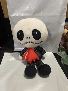 16" Jack Plush Nightmare Before Christmas Disney Red Bow Valentine's Day - Picture 1 of 5