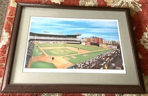 EBBET'S FIELD “Fall Classic in Flatbush” by M. Kuyper 1992 Signed Litho Dodgers - Picture 1 of 6
