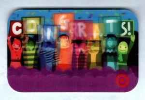 TARGET Congrats ( 2009 ) Lenticular Gift Card ( $0 ) - Picture 1 of 1