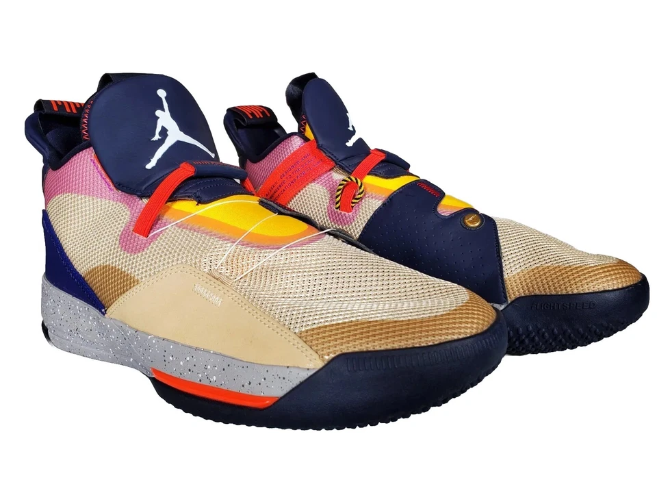 耐克 Air Jordan 33 Visible Utility Desert Ore 白色黑色 ACG 男式 US 12 全新 — 第 1/4 张图片