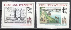 Czechoslovakia MNH 1982 Mi 2677-2678 Sc 2422-2423 Bratislava tapestries ** - Picture 1 of 2