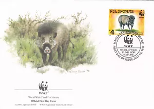 (141397) Warty Pig WWF Filipinas FDC #2 1997 - Imagen 1 de 1