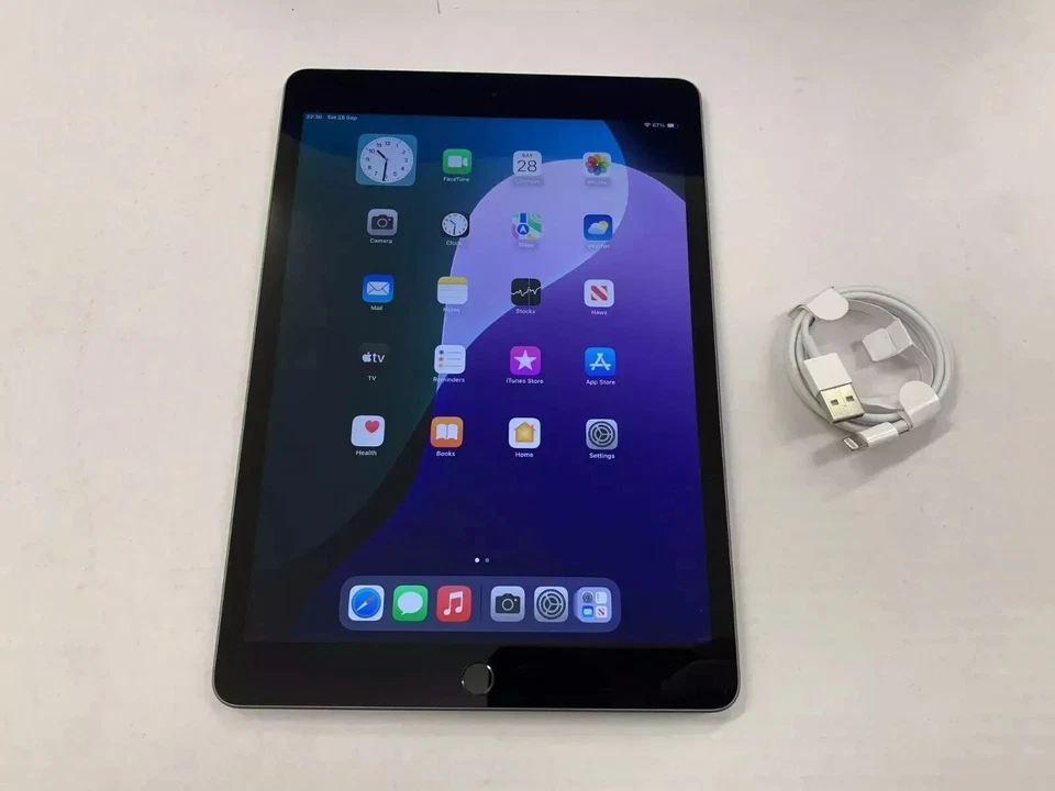 Apple iPad 9th Gen. (2021) 64GB, Wi-Fi, 10.2 in - Space Grey - (Latest iOS 18) - Image 1 of 1