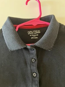 nautica girls polo (school uniform) slim plus size 8.5-10.5 ( 8 Years ) - Picture 1 of 6