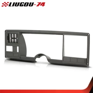 Fit For Chevrolet GMC C/K Truck 1988-1994 Gauge Cluster Dash Bezel Trim Gray - Picture 1 of 12