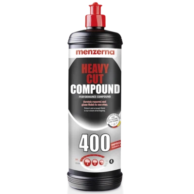 Menzerna Heavy Cut Compound 400 - 1 l élimination des rayures et finition bri...
