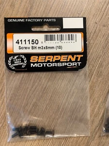 Serpent 411150 Screw BH m3x8mm (10) - Bild 1 von 1