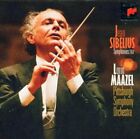 Sibelius Symphonien Nr. 2 & 6 LORIN MAAZEL Sony klassische CD SK 53268 NEU VERSIEGELT