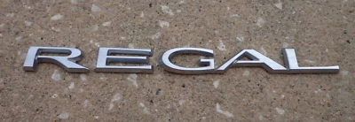 别克富豪徽章字母徽章贴花徽标后备箱原始设备制造商正品原装 — 第 1/2 张图片