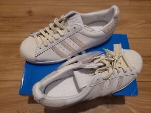 Adidas Superstar UK 8 EUR 42 US 8.5 White Originals Premium Leather