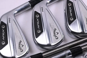 Callaway Apex Pro/CB 24 Irons / 4-PW / Stiff Flex SteelFiber i80cw Shafts - Picture 1 of 7