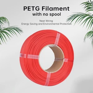 (Red)PETG Filament 1.75mm 3D Printer Filament 1kg(2.2lbs) Higher Toughness TDW - Afbeelding 1 van 10