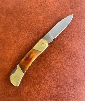 Navaja de bolsillo vintage Col. Littleton Tenn EE. UU. hoja de bloqueo. On Bolster 1999 Foto 1 de 4