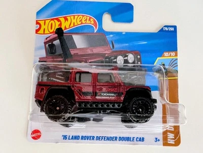 Hot Wheels JBB06 '15 Land Rover Defender Double Cab 179/250 - Immagine 1 di 3