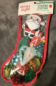 Calza Stuffer12 Giocattoli Allegri e Luminosi per Gatti, Collezione Vacanze, Palline di Peluche - Foto 1 di 1