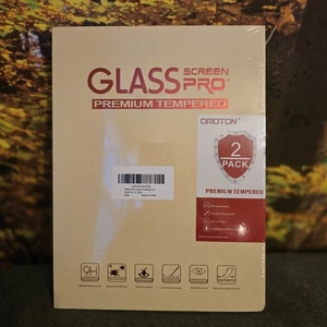 Omoton Glass Screen Pro Premium Tempered Screen Protector ipad Pro 11 (2 Pack) - Picture 1 of 1