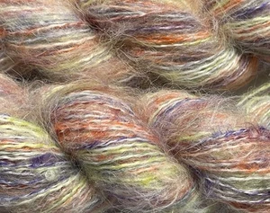 Job lot knitting crochet yarn wool 5x Skein Luxury MOHAIR Gradient 3ply 1167 - Picture 1 of 3
