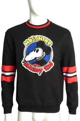 MOSCHINO COUTURE- NWT Black Mickey Rat Wool Sweter, Size Small - Image 1 of 4